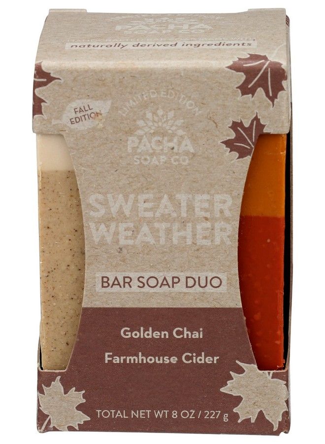 Pacha Soap Sweater Weather Bar Soap 2 Pack 8 Oz - Image 1