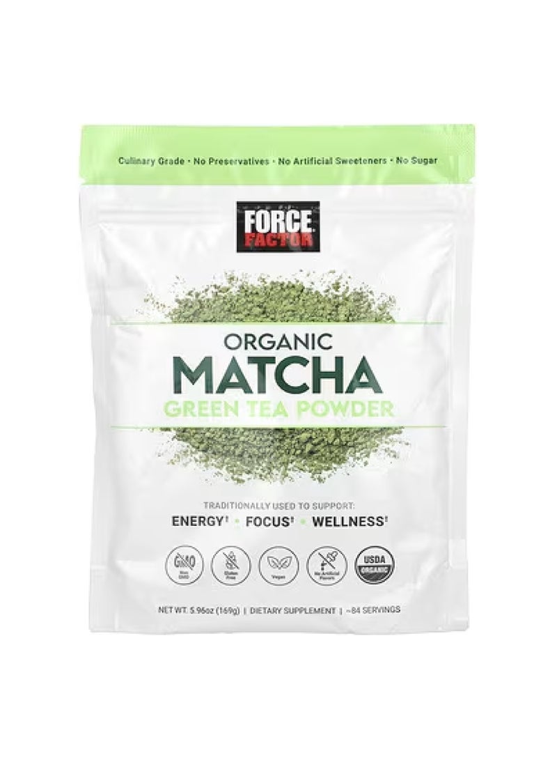 Organic Matcha Green Tea Powder, 5.96 oz (169 g)