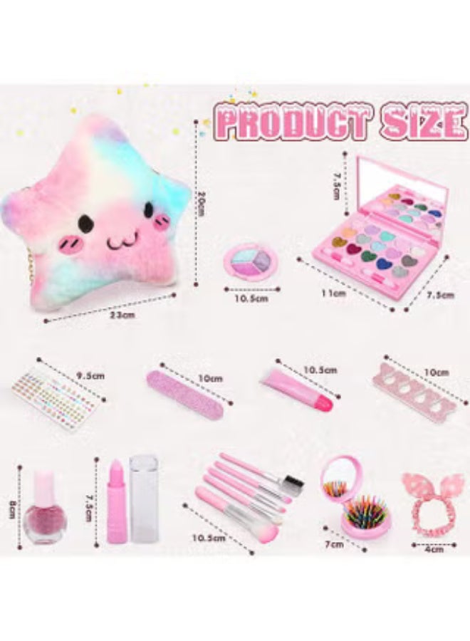 Ciara Children's DIY Makeup Toy Makeup Nail Art Makeup Star Handbag Girl Toy Set - Image 2