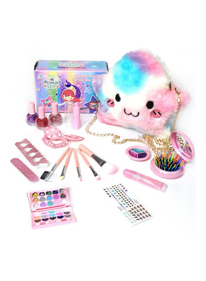 Ciara Children's DIY Makeup Toy Makeup Nail Art Makeup Star Handbag Girl Toy Set - Image 1