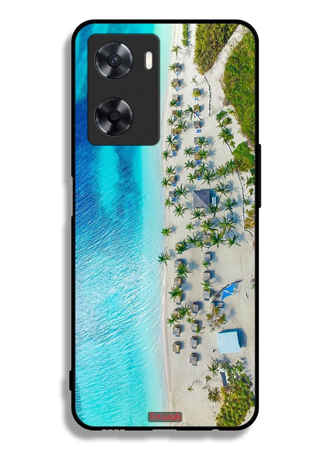 Tolwak Oppo A77s Protective Case Cover Beach - Image 2