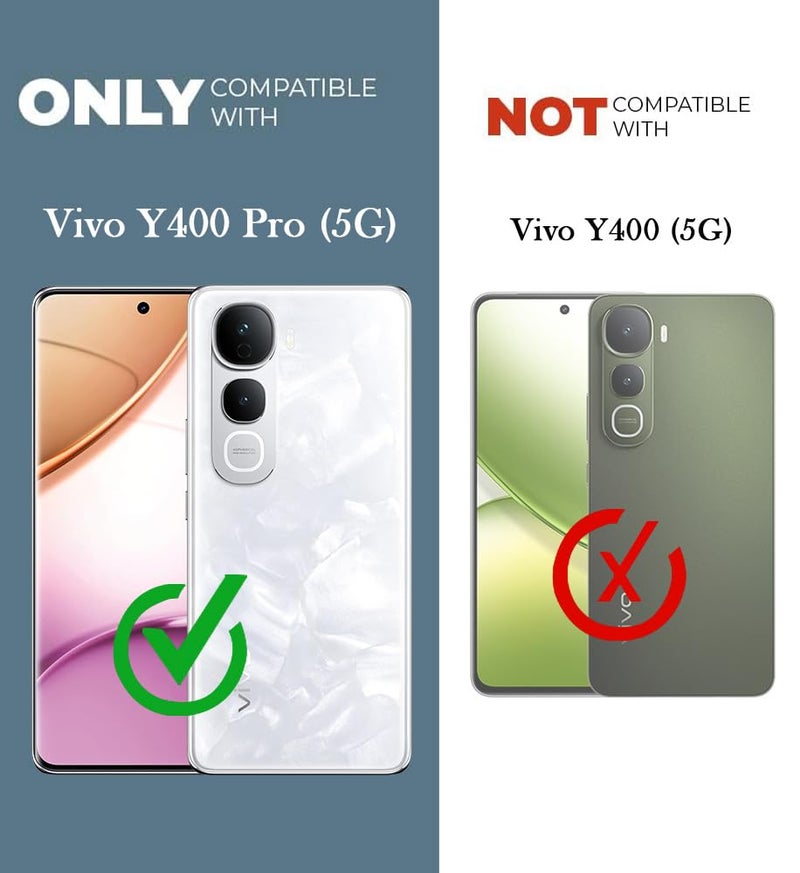 Jkobi Back Cover Case for Vivo Y400 Pro (Dual Color Matte Finish | Full Camera Protection | Sleek and Professional) - Image 4