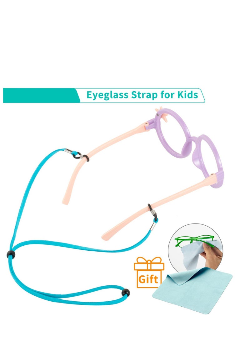 نظارات جلدية حزام قابل للتعديل حامل النظارات المضادة للانزلاق نظارات سلسلة حبل الرياضة نوع النظارات الشمسية حامل حامل حزام للرجال والنساء والأطفال