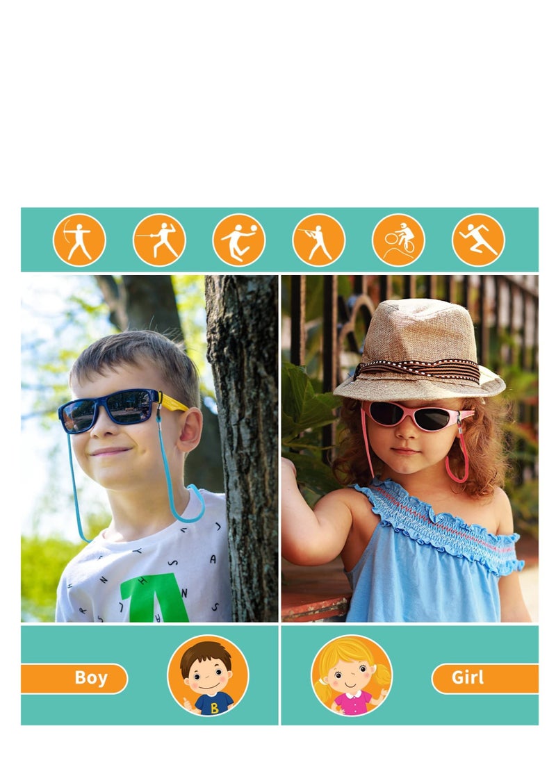 نظارات جلدية حزام قابل للتعديل حامل النظارات المضادة للانزلاق نظارات سلسلة حبل الرياضة نوع النظارات الشمسية حامل حامل حزام للرجال والنساء والأطفال