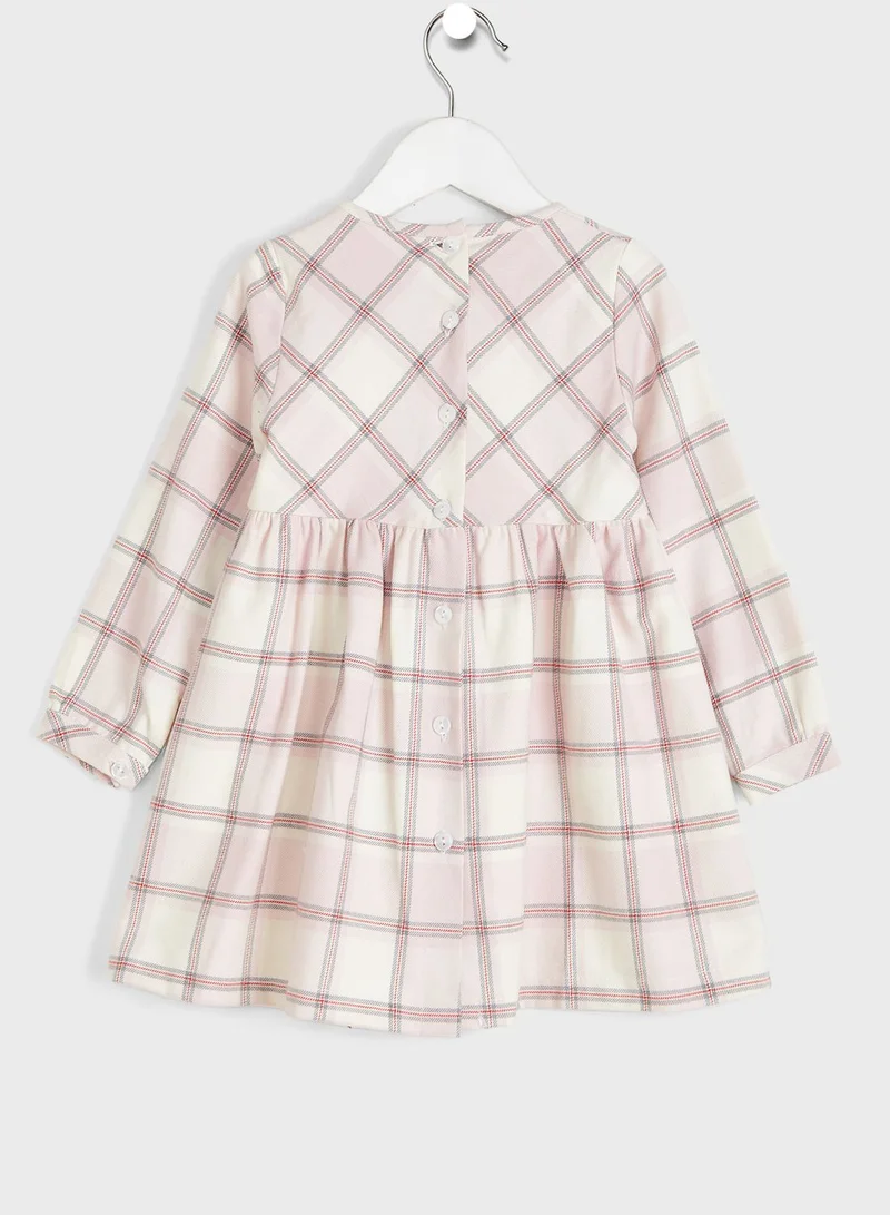 Babybol Infant Checked Dress