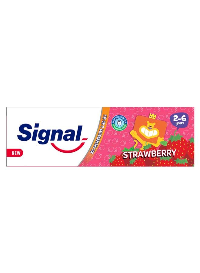 Signal Kids Toothpaste Strawberry Flavour - Image 3