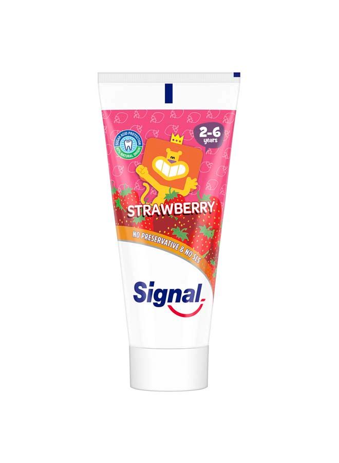 Signal Kids Toothpaste Strawberry Flavour - Image 2