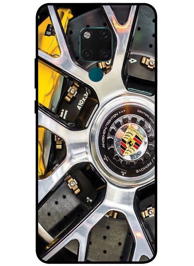 EYE CATCH - Protective Case Cover For Huawei Mate 20 X Premium Series Protective Case Cover For Huawei Mate 20 X Porsche Wheel Multicolor - Image 1