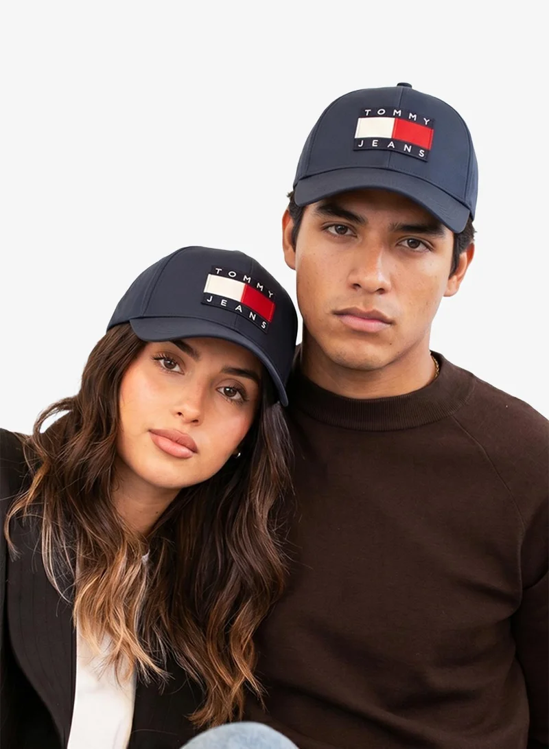 TOMMY JEANS Archive Logo Ripstop Baseball Cap