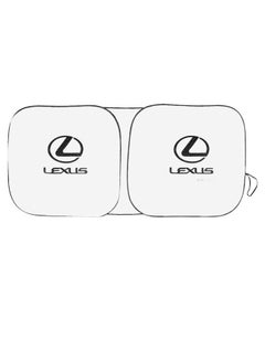 LEXUS LEXUS Combo 2-Piece Seat Cover & LEXUS Car Sunshade Ultimate Protection for Your Vehicle  - Image 3