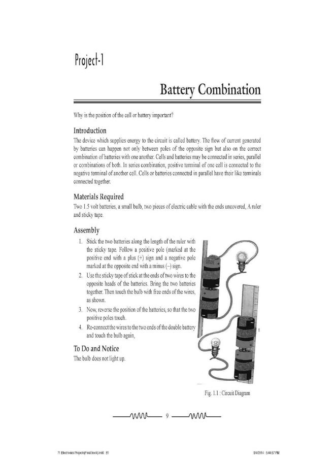 Electronics Projects for Beginners