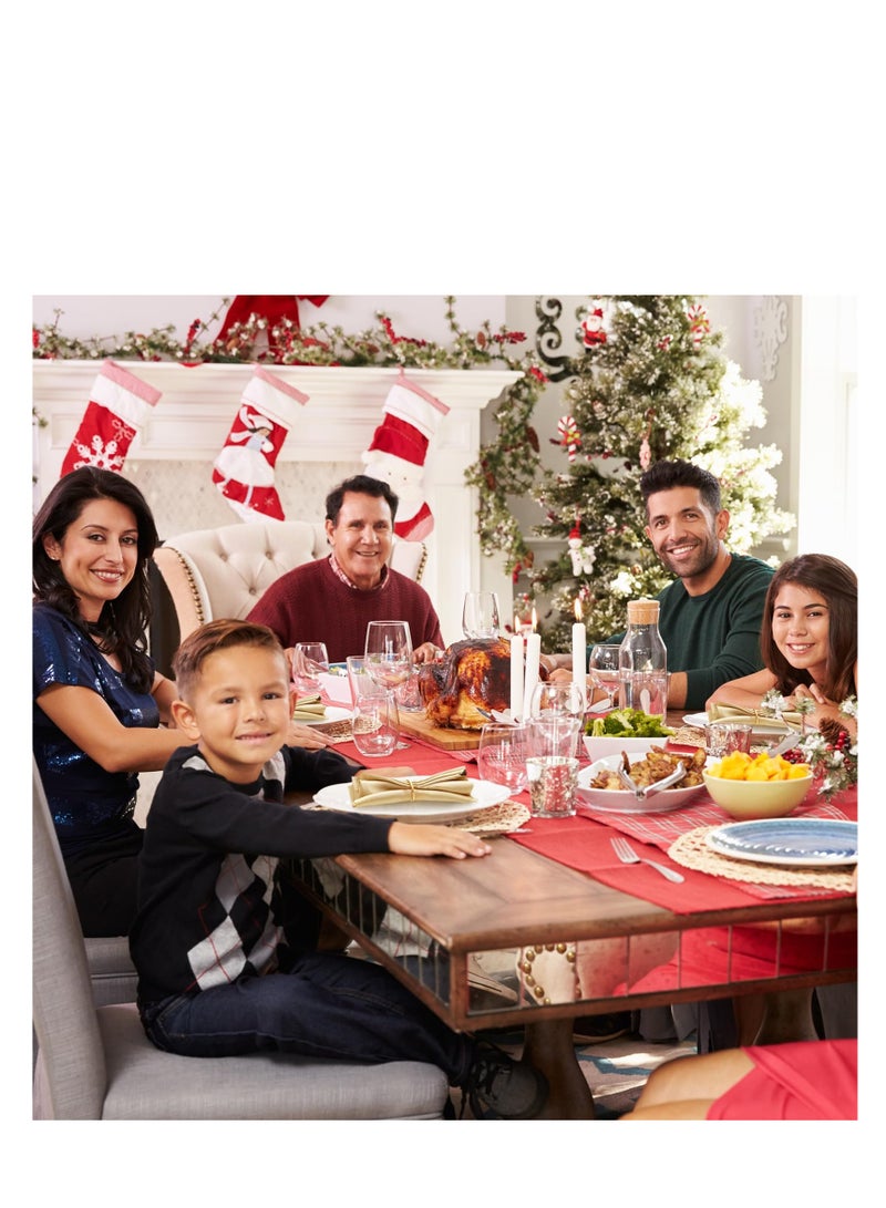 SOLARAE Napkin Rings, Metal Serviette Ring Set of 12,  Napkin Rings for Table Decor, Anniversary, Celebrations, Wedding, Birthday Thanksgiving Table  Rings for Dinning Table Parties Everyday - Image 4