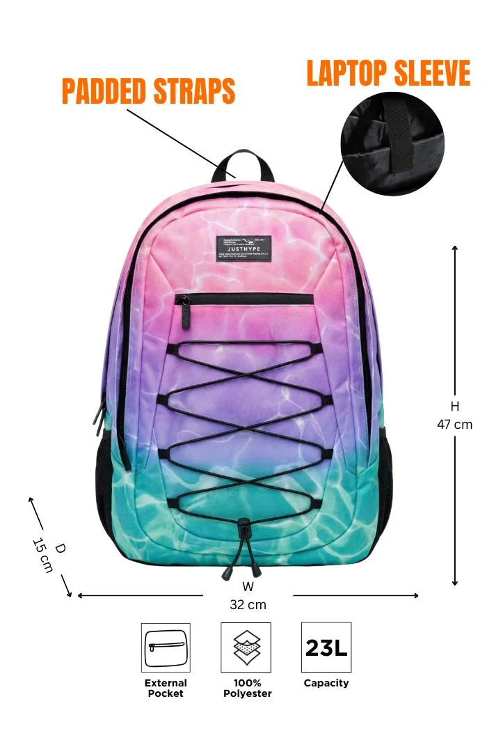 چاست هايب HYPE Backpack Pool Fade Maxi