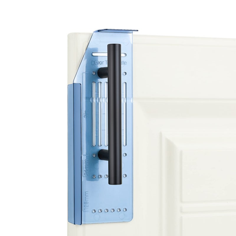 JOY DECOR Drill Mounting Template for Kitchen Cabinet Pulls Kitchen Cabinet Knobs,Cupboard Handles 1 Pack Installation Template Guide for Drawer Pulls Include Drill Bit - Image 2