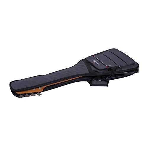 Crossrock bass Guitar case, 10mm Padded Backpack Bag (CRSG107BDG) - Image 3