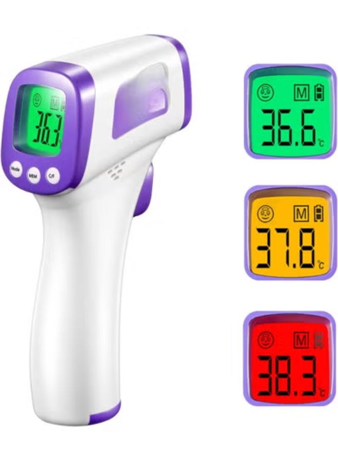 Infrared Digital Thermometer - Accurate No-Touch Forehead Thermometer for Fever - Professional Medical Grade for Adults and Children - Image 1