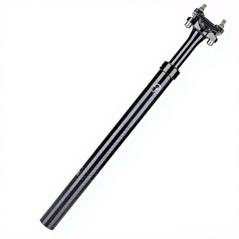 GEWAGE Bike Adjustable Seatpost Bicycle Shock Absorber Damper Post Aluminum Alloy Seat Post 27.2x400mm for Mountain Bike Road Bike - Image 1