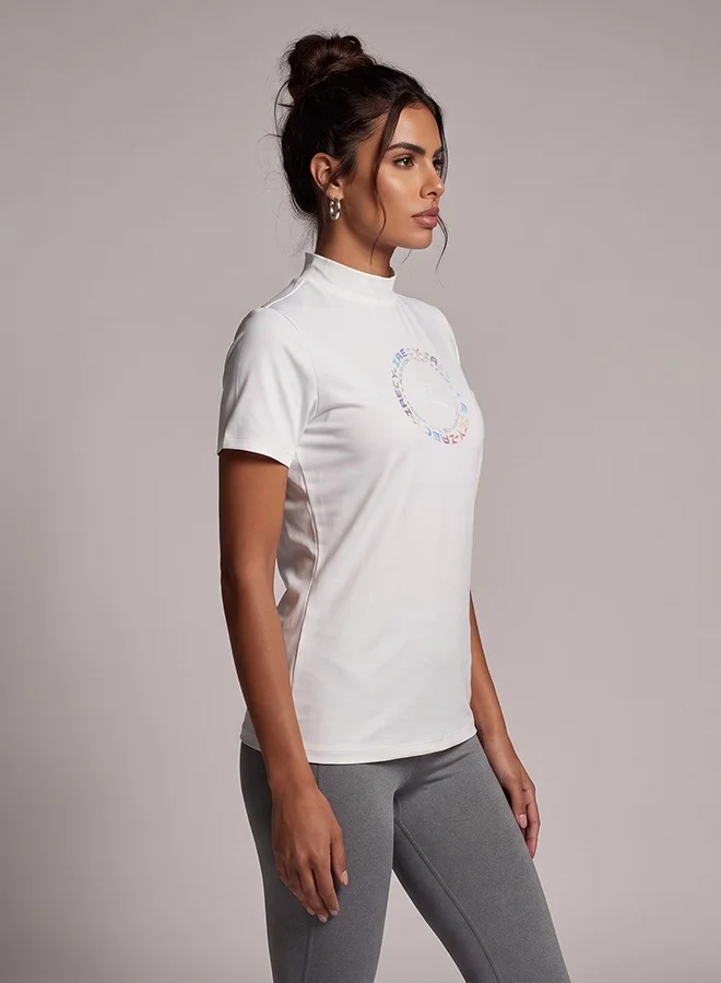 Zaecy Women's Mock Neck Top