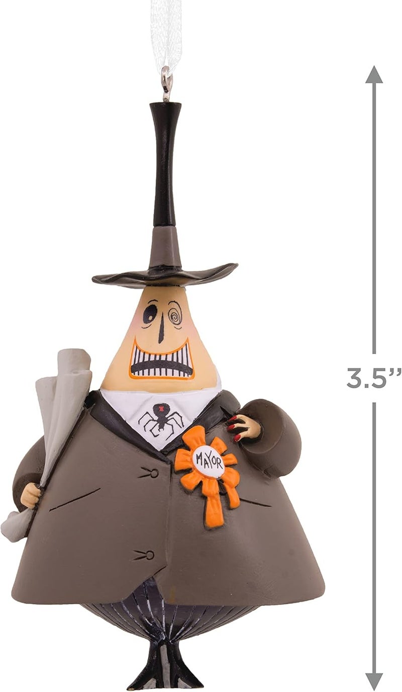 Hallmark Disney Tim Burton's The Nightmare Before Christmas Mayor Christmas Ornament (0003HCM0826) - Image 2