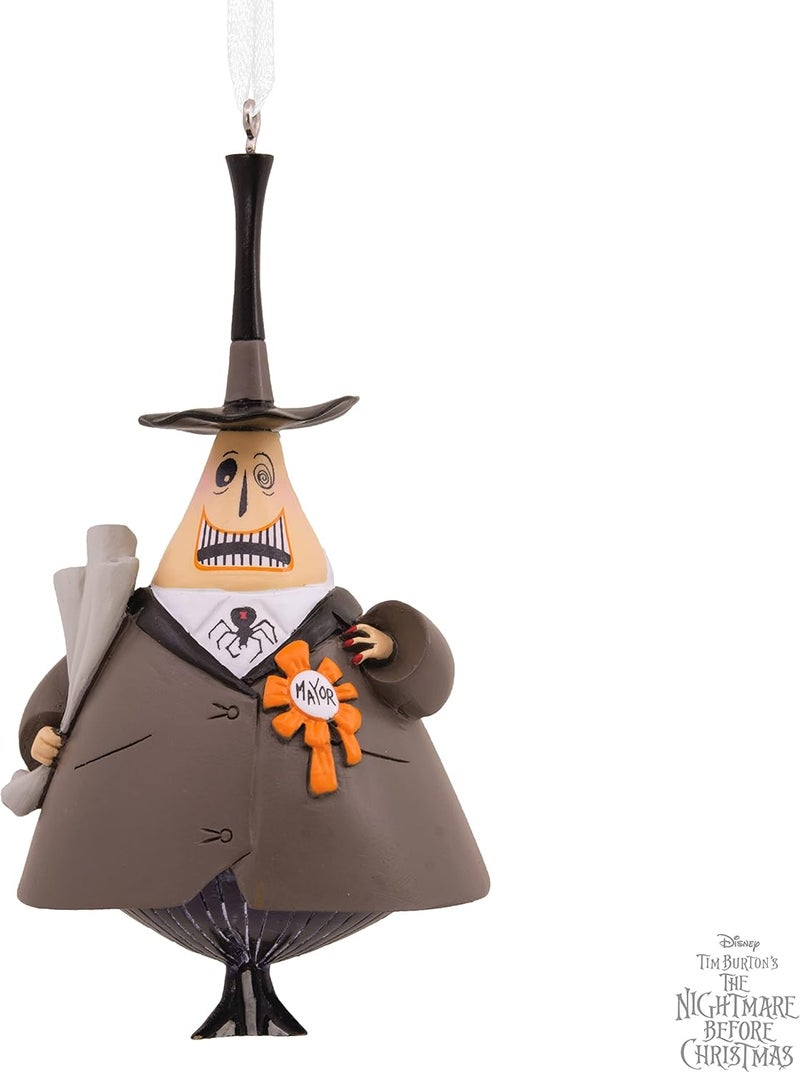 Hallmark Disney Tim Burton's The Nightmare Before Christmas Mayor Christmas Ornament (0003HCM0826) - Image 4