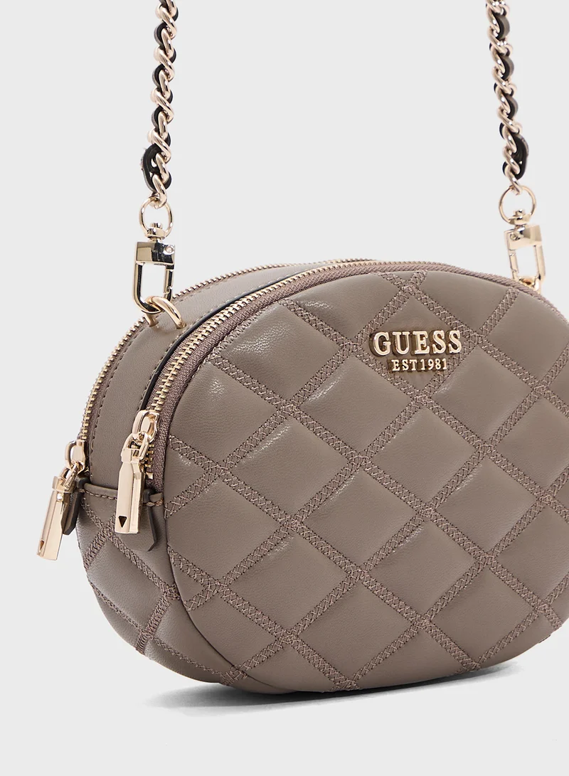 GUESS Tamsin Double Zip Crossbody
