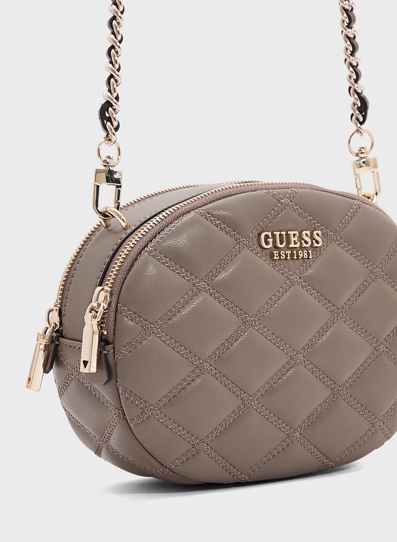 جس Tamsin Double Zip Crossbody  - Image 4