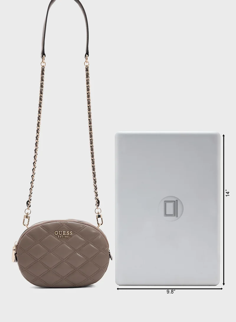 GUESS Tamsin Double Zip Crossbody