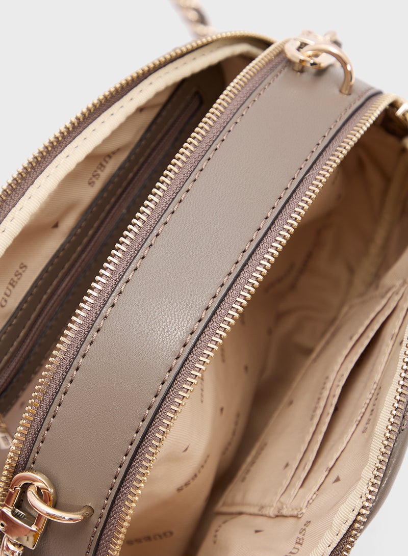 جس Tamsin Double Zip Crossbody  - Image 5