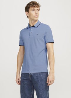 Jjepaulos Logo Print Polo Shirt