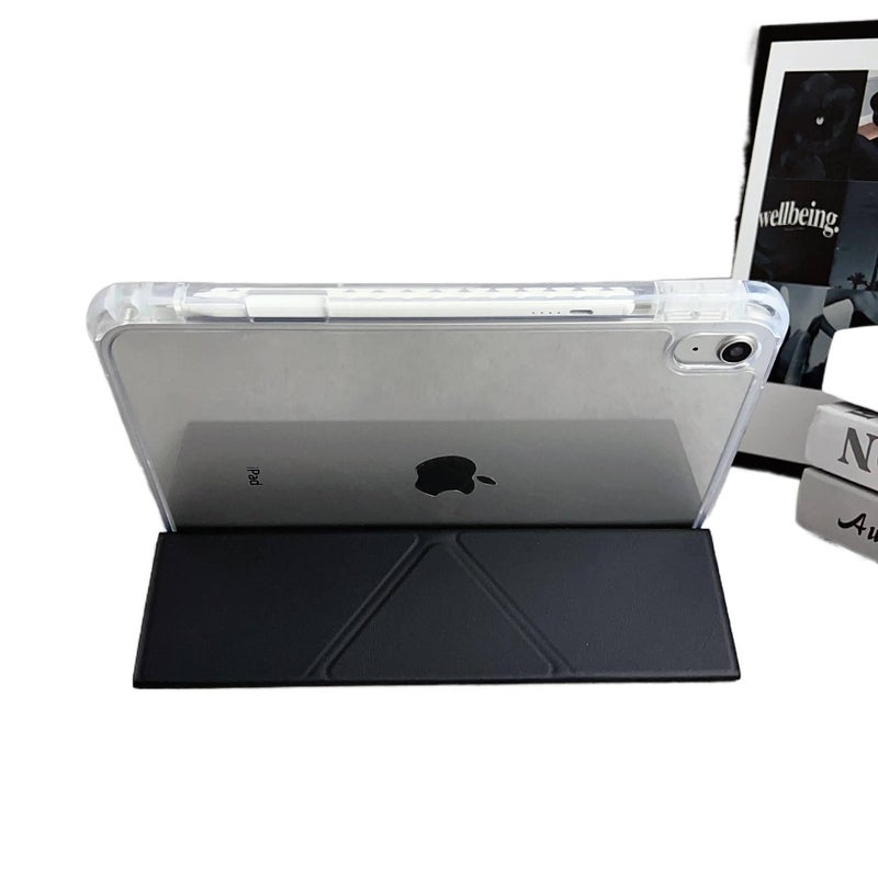 DGG حافظة آيباد ذكية متوافقة مع عدة موديلات آيباد باللون أسود باللون الأسود iPad - Image 3