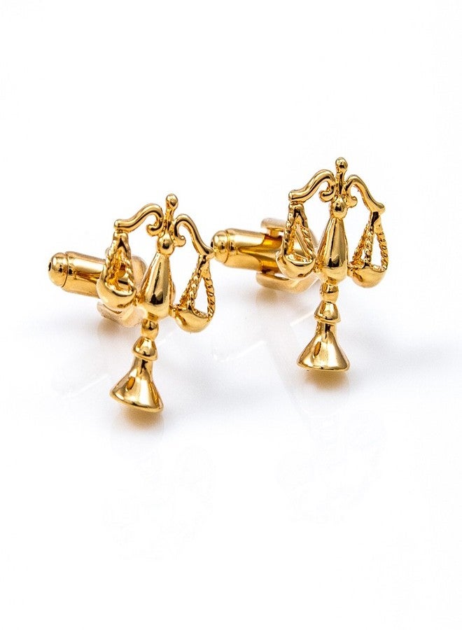 MRCUFF Lawyer Attorney Judge Law 4 Different Pairs Cufflinks with a Presentation Gift Box & Polishing Cloth (Lawyer 4 Pack 1) - Image 3