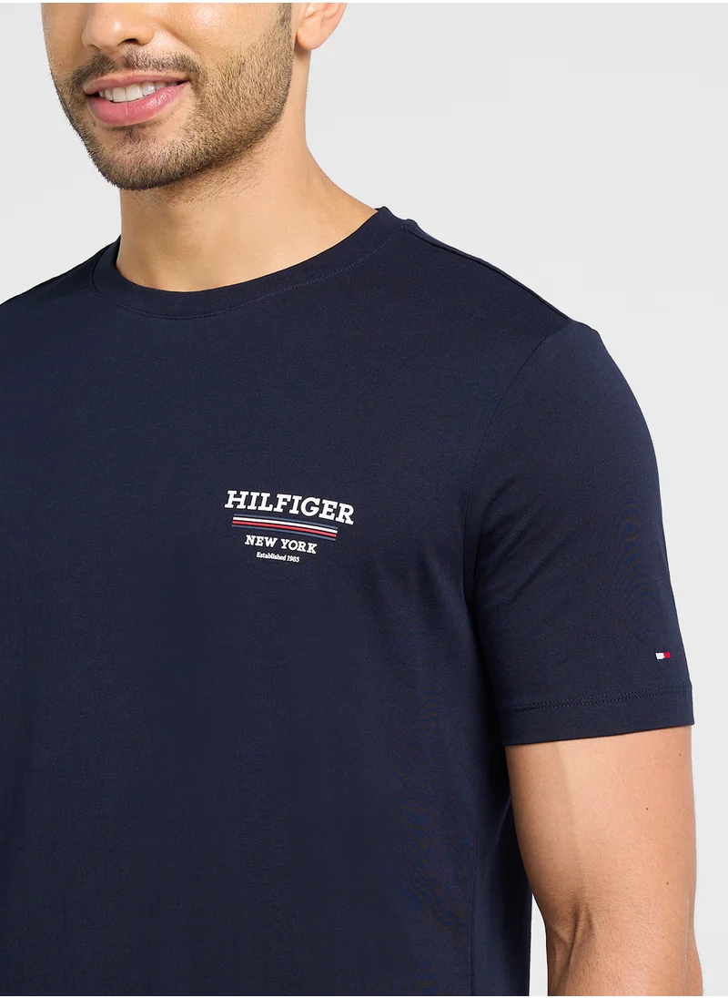 TOMMY HILFIGER HILFIGER GLOBAL STRIPE TEE