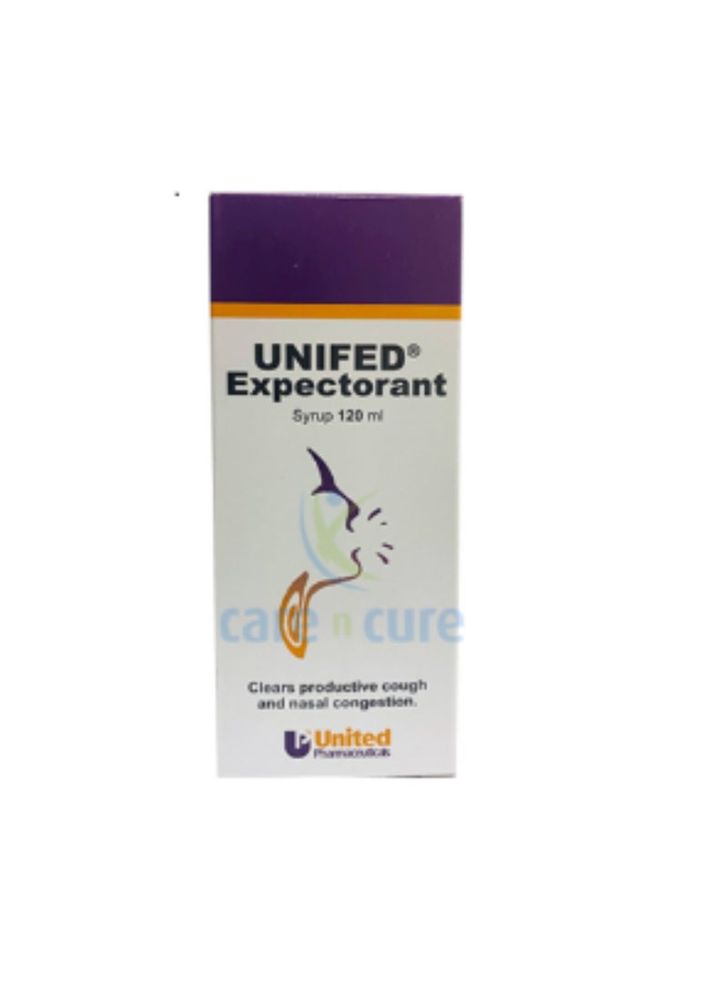 unifed expectorant 120ml Syrup