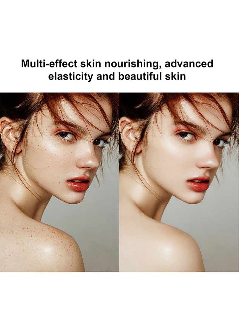 Skin Tone Correcting CC Cream with Centella Asiatica, Concealing and Moisturising CC Cream Color Correcting, Repairing Redness and Acne Marks, Water and Sweat Resistant, SPF 25 (02#LIGHT)