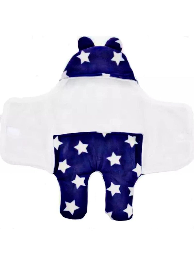 Brandonn Baby Blankets New Born Wearable Super Soft Baby Wrapper Baby Sleeping Bag For Baby Boys Girls 76X70cm 1-6 Months Pack Of 2 - Image 3