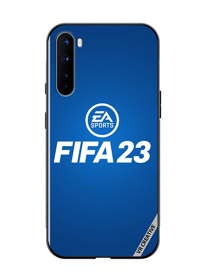 VR CREATIVE Protective Case Cover For OnePlus Nord Fifa 23 Blue Ea Design Multicolour - Image 1
