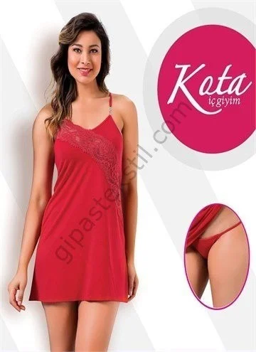 Oskasa Kota 6208 Women's Fantasy Nightgown Set