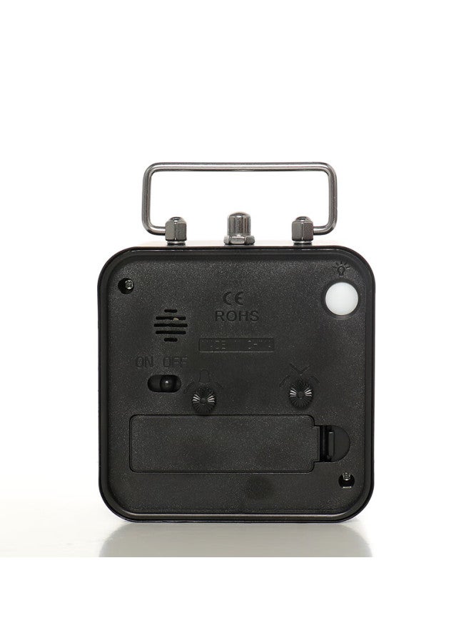 Hense Alarm Clock For Students, Children'S Wake-Up Artifact, Boys And Girls Alarm Clock, Lazy Bedside Desktop Clock, Table Clock Ha42 Black - Image 5