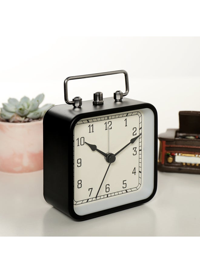 Hense Alarm Clock For Students, Children'S Wake-Up Artifact, Boys And Girls Alarm Clock, Lazy Bedside Desktop Clock, Table Clock Ha42 Black - Image 3