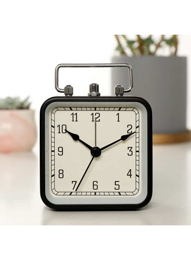 Hense Alarm Clock For Students, Children'S Wake-Up Artifact, Boys And Girls Alarm Clock, Lazy Bedside Desktop Clock, Table Clock Ha42 Black - Image 1