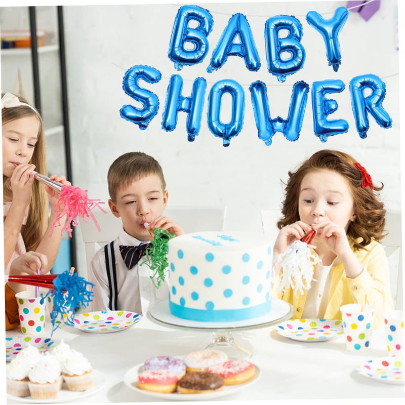 Blue Gender Reveal Balloon Garland Kit Baby Shower Party Decorations 2 Sets - Image 5