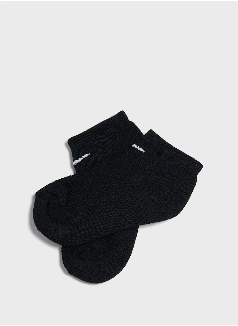 Nike Kids 6 Pack No Show Mesh Cushioned Socks