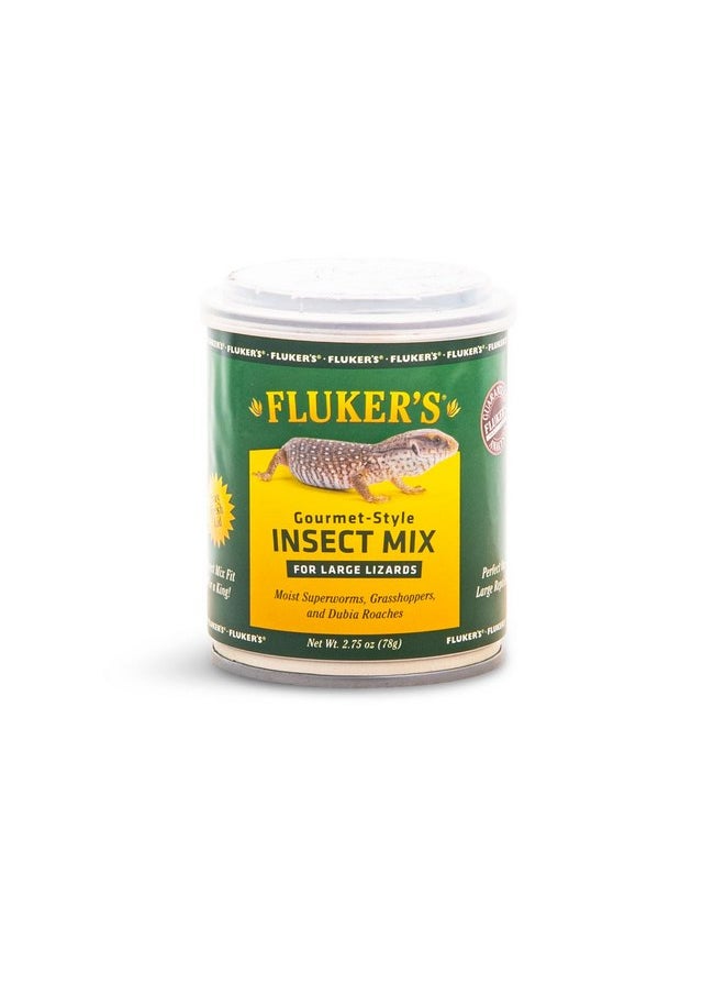 Fluker's - Fluker's Gourmet Canned Food for Reptiles, Fish, Birds and Small Animals, Insect Mix, 2.75 oz - Image 1