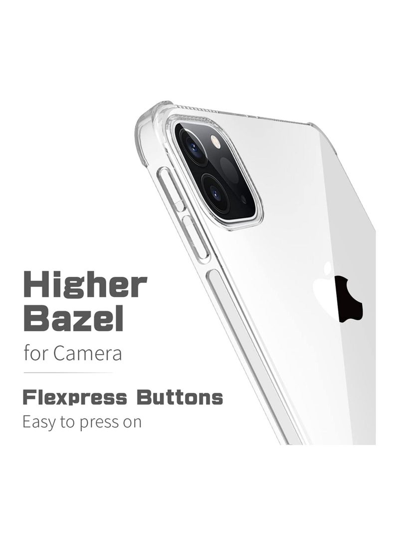 Clear Shock Absorbing Flexible TPU Protective Cover Transparent Slim With Pencil For iPad Pro 12.9 inch - Image 4