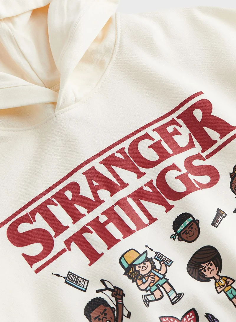 اتش اند ام Youth Stranger Things Hoodie