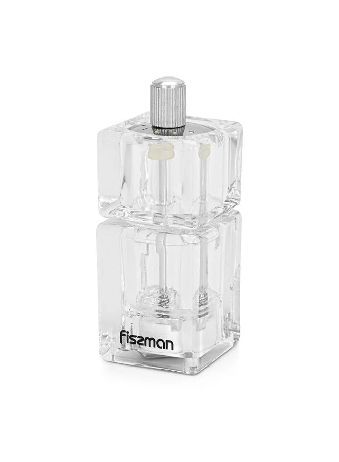 Fissman Salt And Pepper Mill 9.5cm Acrylic