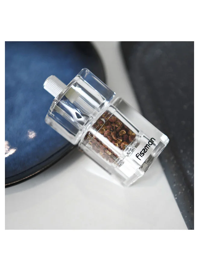 Fissman  Salt And Pepper Mill 9.5cm Acrylic  | Best Price UAE