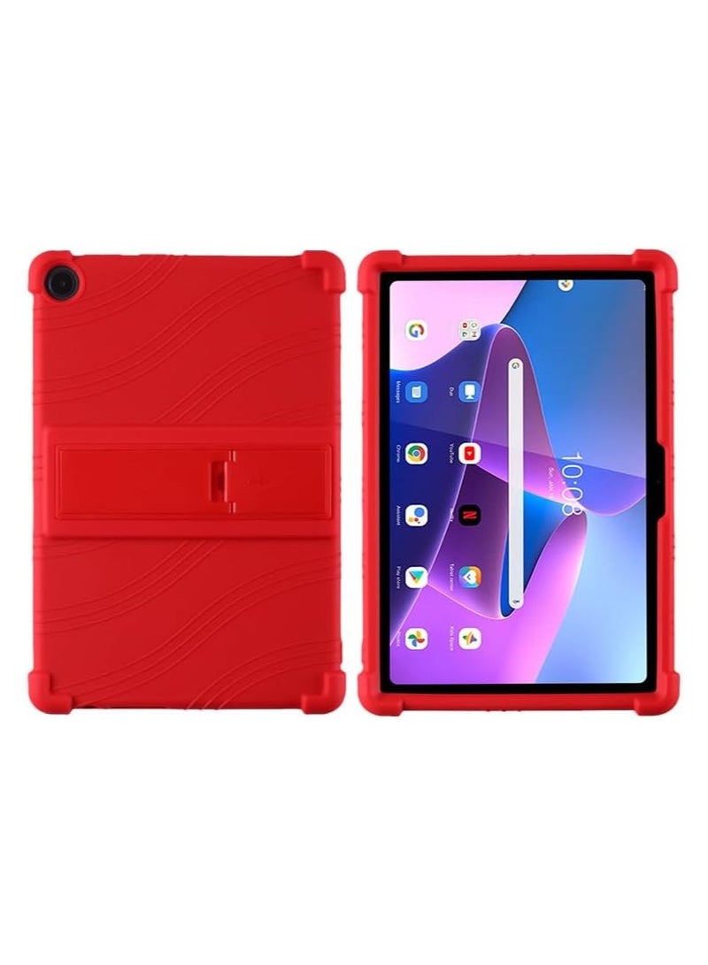 Case Compatible with Lenovo Tab M10 3nd Gen 10.1 Inch,PC Holder Tablet Silicone Case,Anti-Drop for Tab M10 3rd Gen 2022 Release TB-328FU/TB-328XU