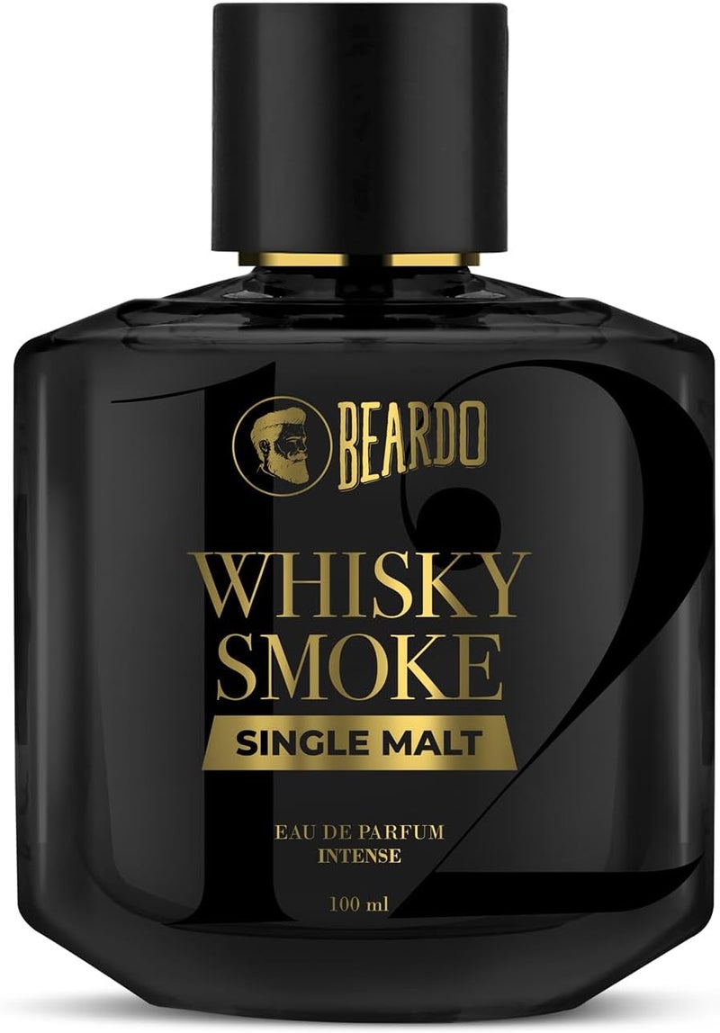 بيردو عطر SINGLE MALT Whisky Smoke للرجال، 100 مل | عطر قوي جدًا (Eau de Parfum) - تركيز عالي | نكهات حارة وخشبية - عطر فاخر من نوع Oudh | هدية للأخ أو الأصدقاء - Image 1