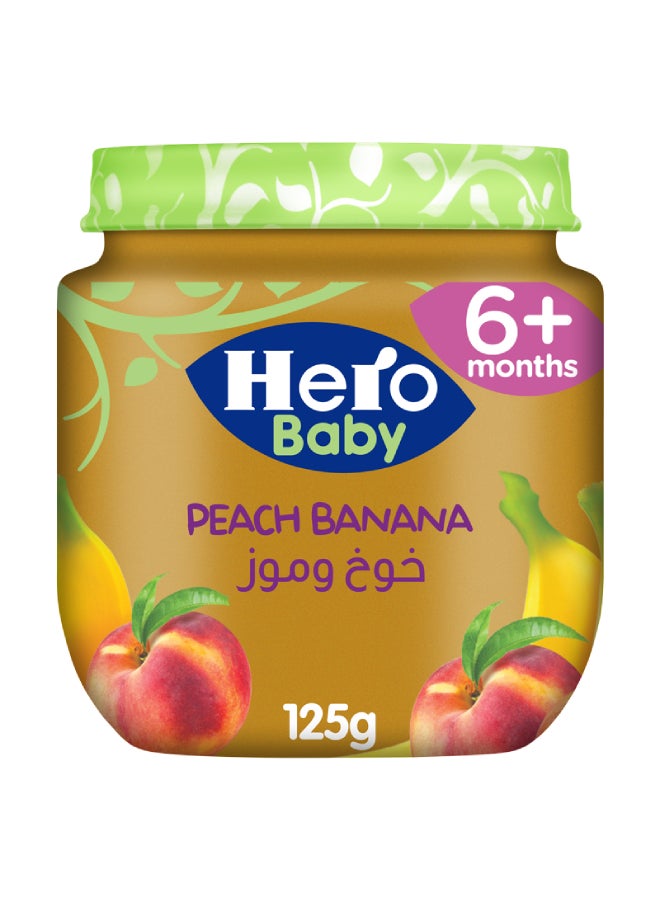 Peach Banana Baby Food
